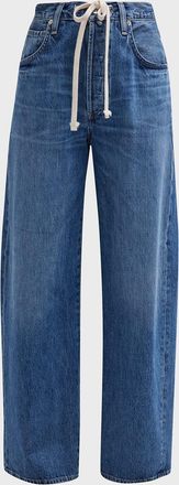 Citizens Of Humanity Brynn Drawstring Wide-Leg Trouser Jeans