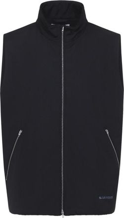 Jil Sander Midnight Blue Sleeveless Jacket
