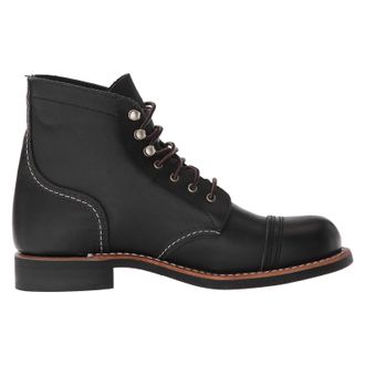 Red Wing Shoes Iron Ranger 3366 Leather Womens Ankle Boots - Black - Size:UK 4.5
