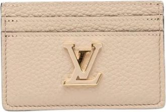 Louis Vuitton Pre-owned Wallets, female, Beige, Size: ONE SIZE Pre-owned Leather Wallet