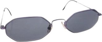 Chanel Pre-owned Accessories, female, Purple, Size: ONE SIZE Pre-owned Plastic Sunglasses