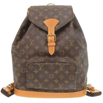 Louis Vuitton Brown Monogram Backpack (Pre-Owned)