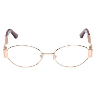Guess Oval Metal Frame - Dames - Accessoires - Bruin - Maat: 52 MM