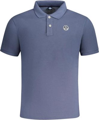 North Sails Klassiek Passend Poloshirt - Heren - Polos - Blauw - M - Katoen - Tops