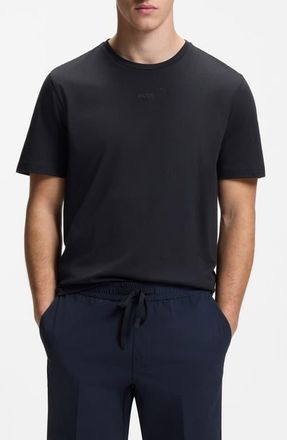 BOSS GOC Birdie Cotton Graphic T-Shirt in Dark Blue at Nordstrom, Size Xx-Large