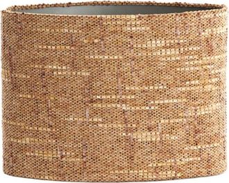 Light & Living Pantalla de lámpara - Osire - marrón - textil - - Light&living