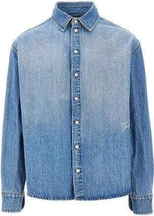 Jacquemus de-N&icirc;mes Simon denim shirt Man 48