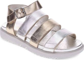 Revere Comfort Shoes Womens Costa Rica Sandal In Mixed Metallic