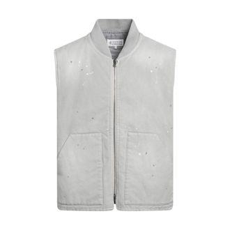Maison Margiela Hombre, Chaquetas, Gris, Talla: L