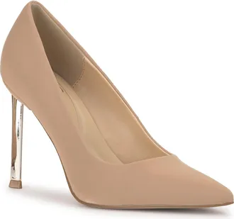 Jessica Simpson Kheloe Pointed Toe Pump in Buff at Nordstrom, Size 6.5