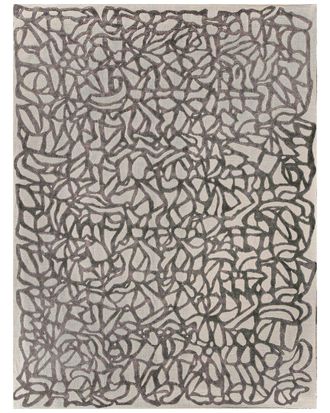 Exquisite Rugs Goudy Hand Loomed Wool/Bamboo Silk Area Rug