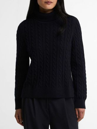 Barbour Sweater Woman color Navy