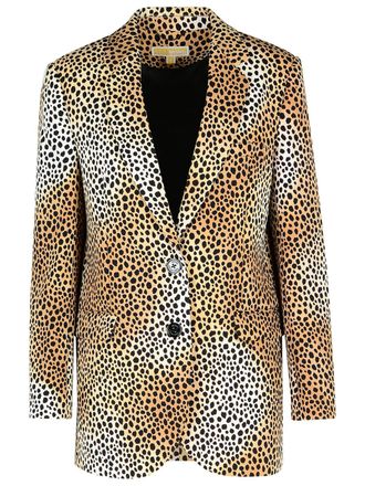 Michael Kors Michael Michael Kors Blazer in poliestere marrone