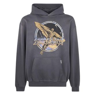 Represent Represent, Heren, Sweatshirts & Hoodies, Grijs, Maat: S Katoen