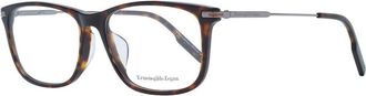 Ermenegildo Zegna Brown Plastic Glasses Mens (Frames)