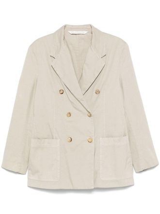 Palm Angels double-breasted blazer - Neutrals