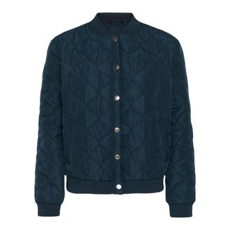 Kaffe Giacca Bomber - - Jackets - Donna - Blu - XL