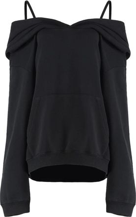 Maison Margiela Mujer, Sudaderas, Negro, Talla: L