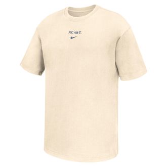 Nike Mens College (North Carolina A&T University) Short-Sleeve T-Shirt in Brown | M11766NCAT26-NAT