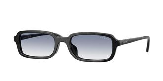 Vogue Eyewear VO5666SF Asian Fit W44/19 Womens Sunglasses Black Size 53