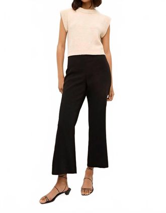 Marie Oliver Mia Crop Pants In Black
