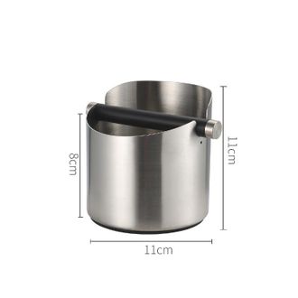 OEM Cassette Dispensador De Espresso, Cassette Dispensador De Molinillo De Caf&eacute; De Acero Inoxidable, Con Barra Dispensadora Extra&iacute;ble, Versi&oacute;n Peque&ntilde;a De 