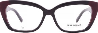 Ferragamo Demo Cat Eye Ladies Eyeglasses SF2938N 051 53