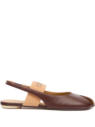 Maison Margiela open-toe sandals - women - Lamb Skin/Calf Leather/Calf Leather/Rubber - 40 - Brown