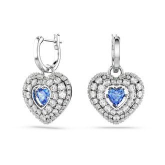 Swarovski Elegante Hyperbool Kristal Oorbellen - Dames - Oorbellen - Grijs - ONE Size - Accessoires