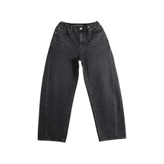 Alexander Wang Elasticated-waistband Wide-leg Jeans