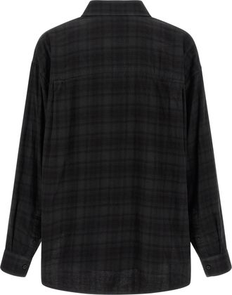 Balenciaga Mens Black Cotton Blouse