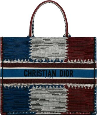 Dior Pre-owned Large French Flag Book Tote - Dames - Vintage Shopper - Veelkleurig - ONE Size - Vintage