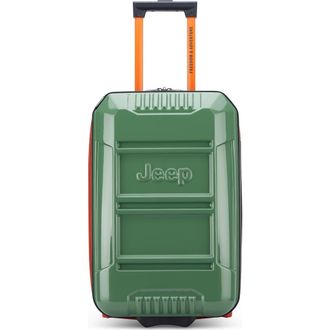 Jeep JH003B 21 Carry On Hardside Expandable Luggage with Two Wheels in Elm Green at Nordstrom