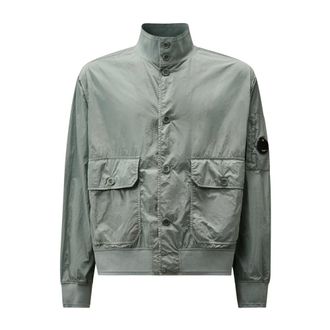 C.P. Company Light Jacket - Heren - Zomerjassen - Groen - L - Nylon - Jassen