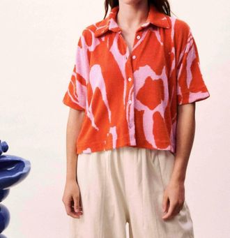 FRNCH Danubea Shirt In Water Lily Violet
