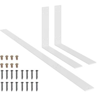 vidaXL Respaldo Para Sof&aacute; De Palets 110 Cm Hierro Blanco Vidaxl