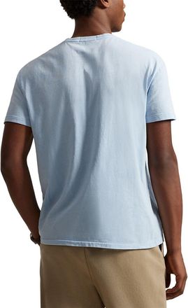 Polo Ralph Lauren Mens T-Shirt The Ralph Light Blue Cotton T-Shirts And Polos