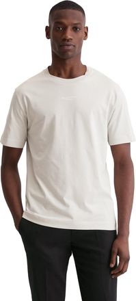 Marc O'Polo T-Shirt MARC OPOLO, Herren, Gr. XXL, concrete clay, Single Jersey, Obermaterial: 100% Baumwolle, Rundhals, Shirts T-Shirt, ein kleines, dezentes Logo 
