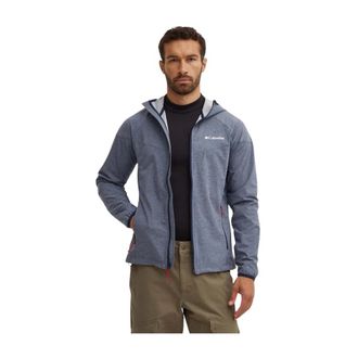 Columbia Heather Canyon Softshell Jas - Heren - Outdoorjassen - Grijs - S - Fitness