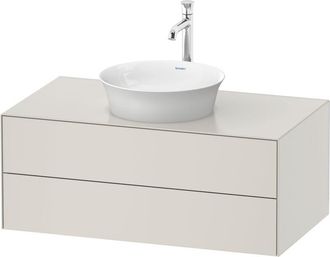 Duravit Tulip Blanco, Mueble De Ba&ntilde;o De Pared, Ancho 1000 X Fondo - Duravit