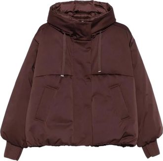 Duno Giada Short Padded Jacket - - Jackets - Donna - Marrone - S