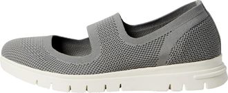 David Tate Comfy Knit Fabtic Flat Grey / White NWS24-503 Womens