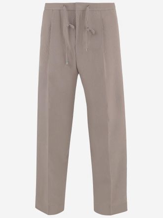 HUGO BOSS Pantalones Hugo Boss de algod&oacute;n el&aacute;stico
