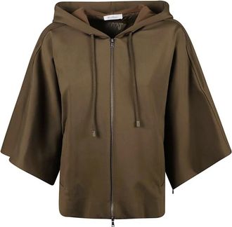 Max Mara Sudadera con Capucha Fidato - Sweatshirts & Hoodies - Mujer - Verde - S