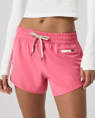 Vuori Clothing Clementine 2.0 Shorts 4 | Cove Stripe Hickory | XS, Size Extra Small