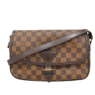 Louis Vuitton Pre-owned Cross Body Bags, female, Brown, Size: ONE SIZE Pre-owned Sologne Shoulder Bag