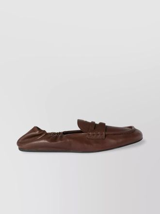 Miu Miu lamb leather loafers