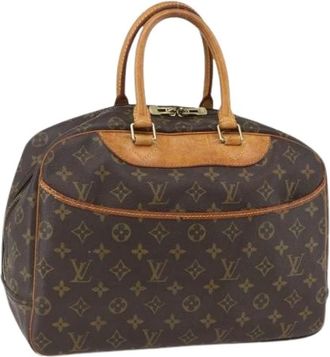 Louis Vuitton Pre-owned Handbags, female, Brown, Size: ONE SIZE Pre-owned Vintage Canvas Handbag