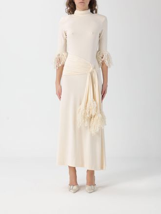 Simona Corsellini Dress SIMONA CORSELLINI Woman color Yellow Cream