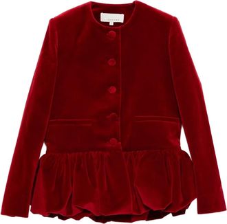 Liberowe Giacca con peplum - Rosso